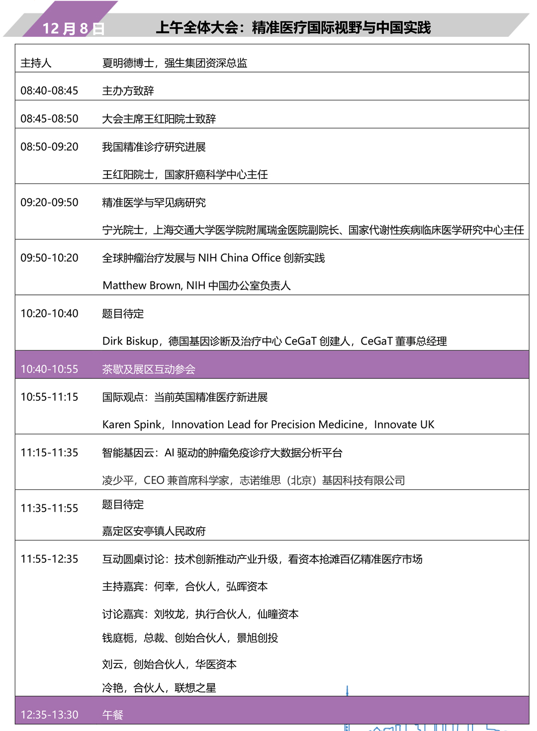 2018第三届全球精准医疗（中国）峰会12月上海召开-肽度TIMEDOO