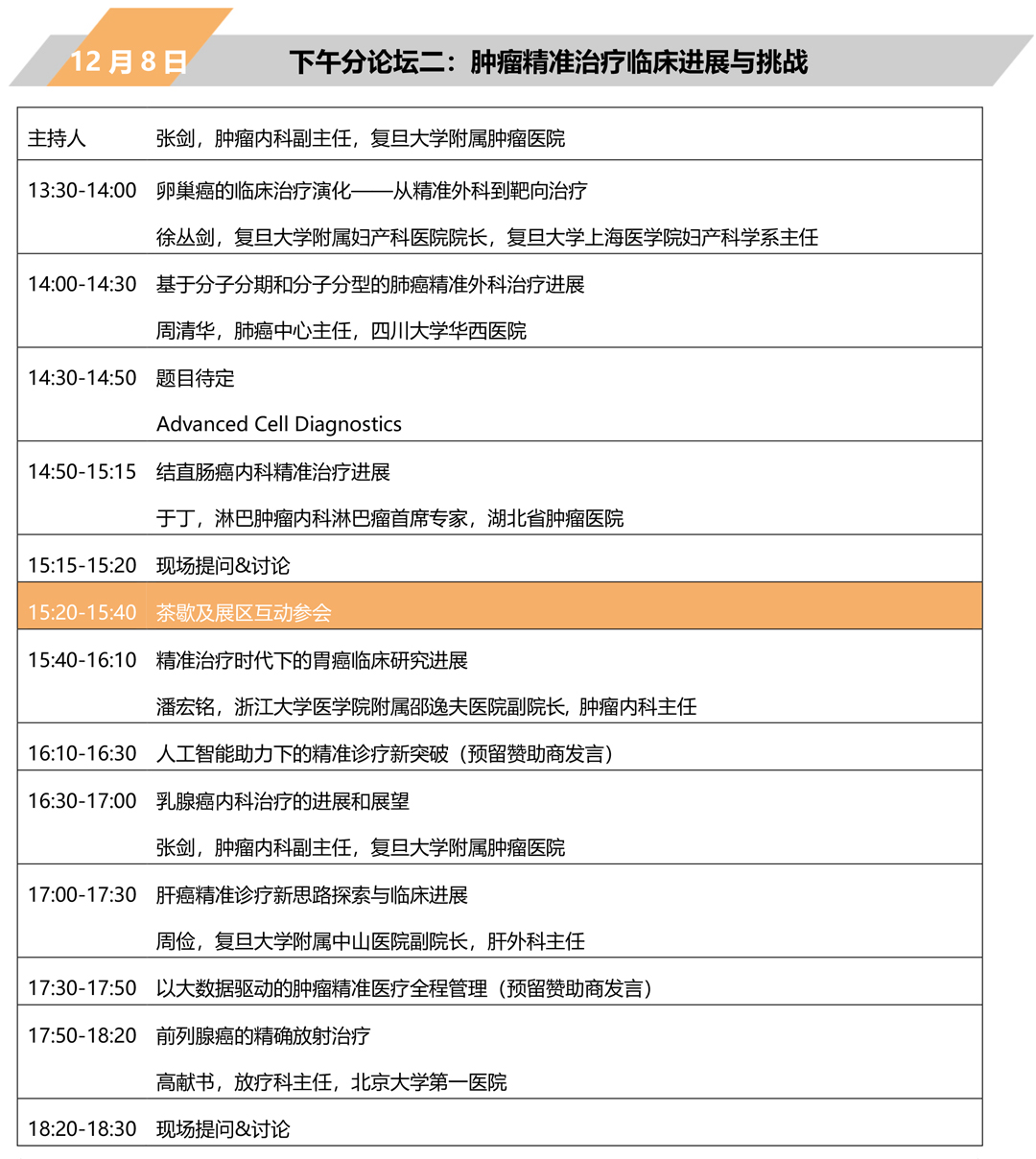 2018第三届全球精准医疗（中国）峰会12月上海召开-肽度TIMEDOO
