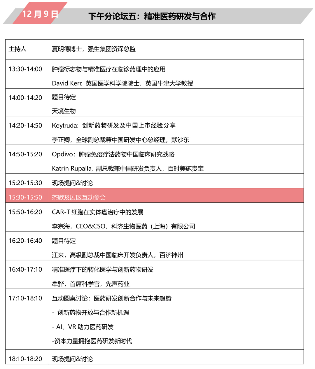2018第三届全球精准医疗（中国）峰会12月上海召开-肽度TIMEDOO