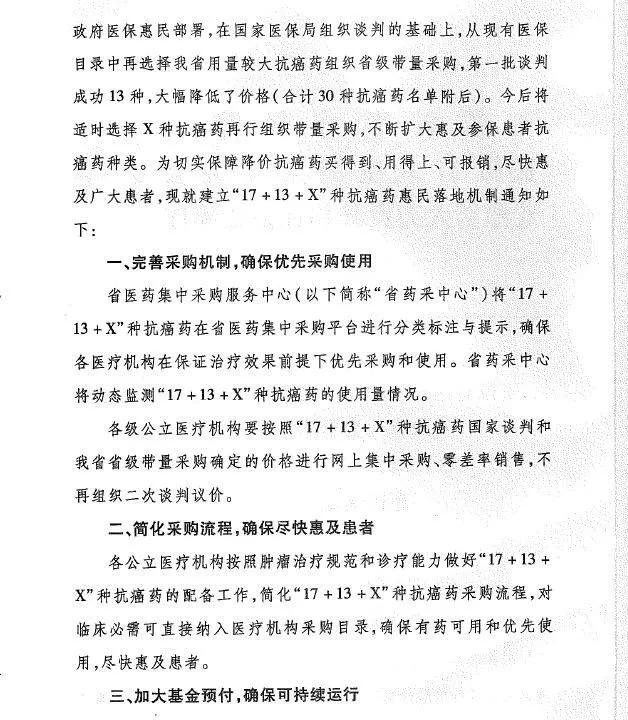 安徽省开启“17+13+X”抗癌药降价潮-肽度TIMEDOO