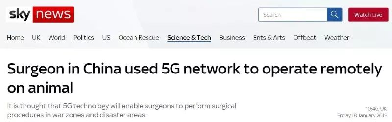 世界首例!中国医生主刀5G远程手术,医疗迈入新时代-肽度TIMEDOO