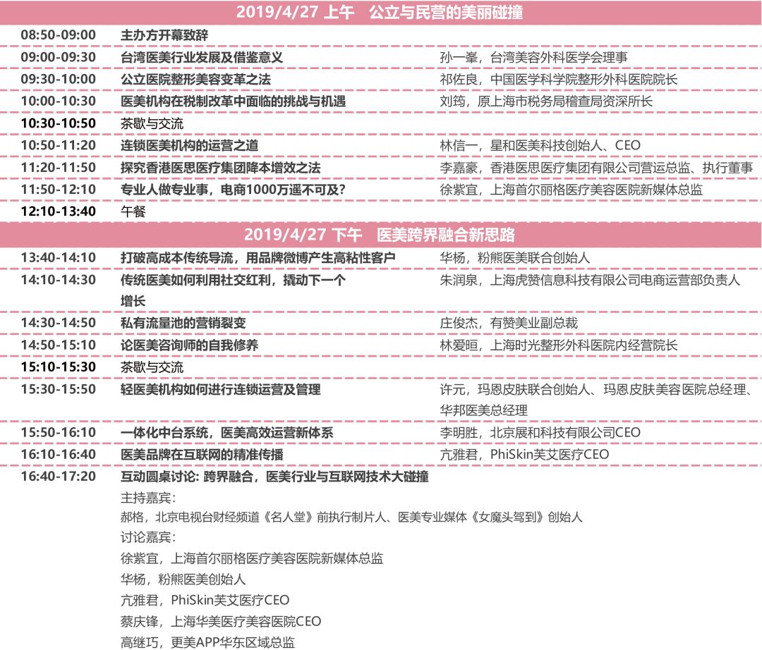 2019年4月27-28日·上海·第二届国际医美产业创新论坛(IMCI2019)-肽度TIMEDOO