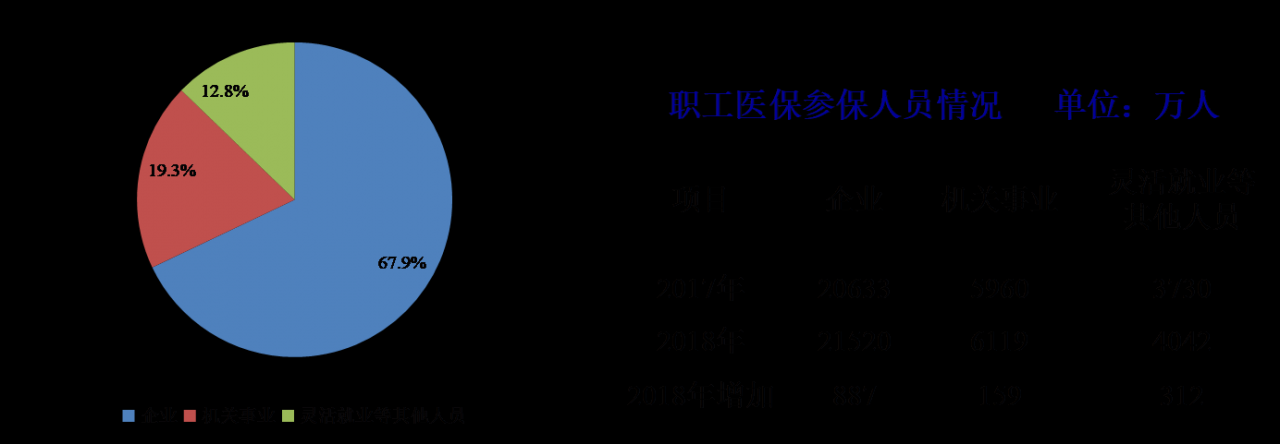 2018年全国基本医疗保障事业发展统计公报发布-肽度TIMEDOO