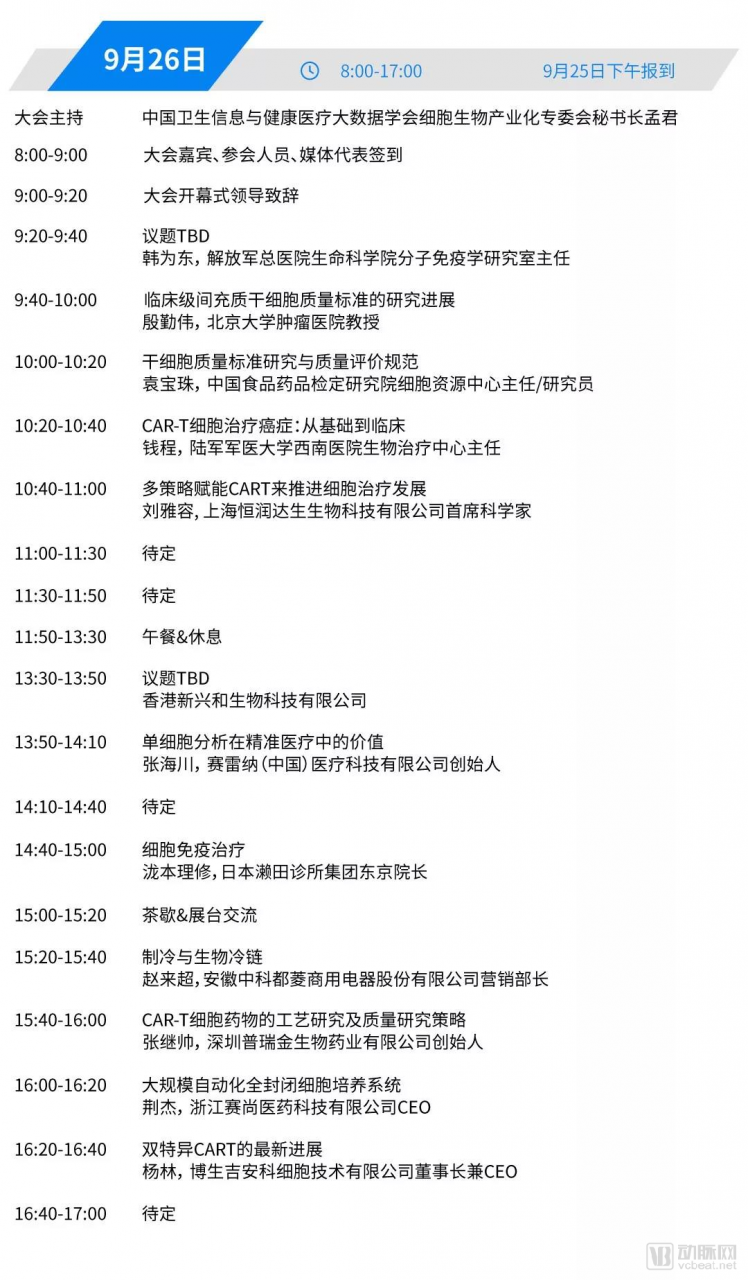 参会优惠截止 | 2019 细胞产业大会 2019 第四届（上海）细胞与肿瘤精准医疗高峰论坛（最新议程出炉）-肽度TIMEDOO