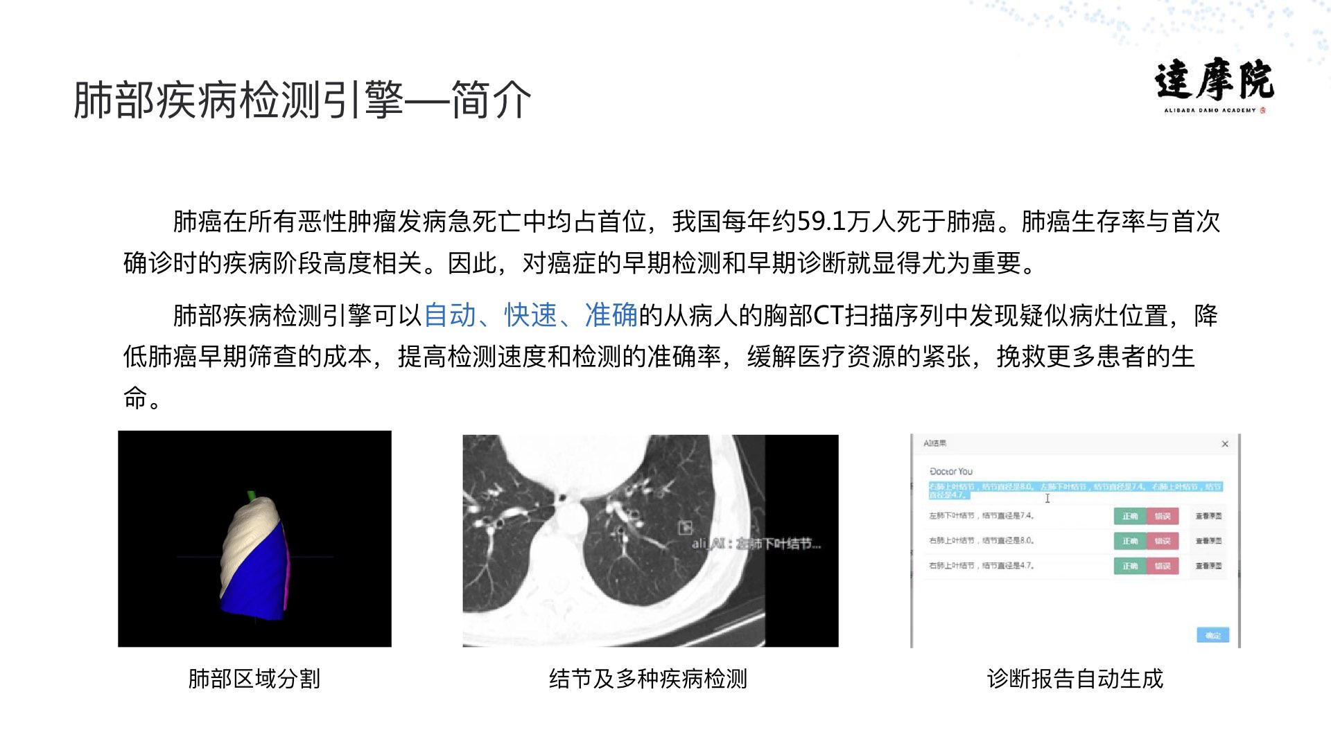 阿里云智能·达摩院|医疗智能实践与探索PPT-肽度TIMEDOO