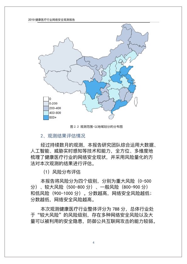 2019健康医疗行业网络安全观测报告PPT-肽度TIMEDOO