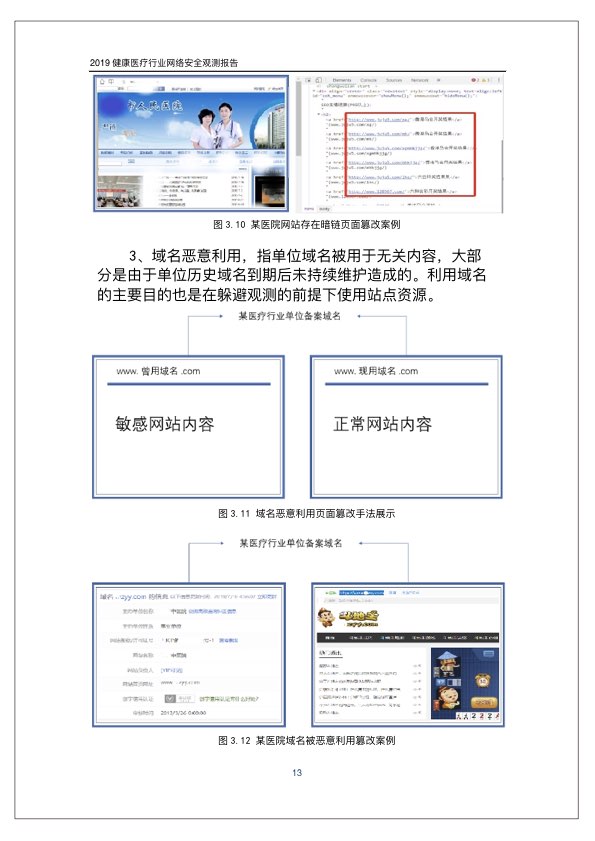 2019健康医疗行业网络安全观测报告PPT-肽度TIMEDOO