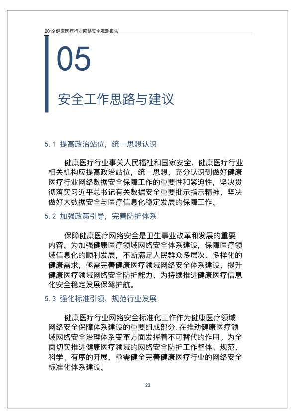 2019健康医疗行业网络安全观测报告PPT-肽度TIMEDOO