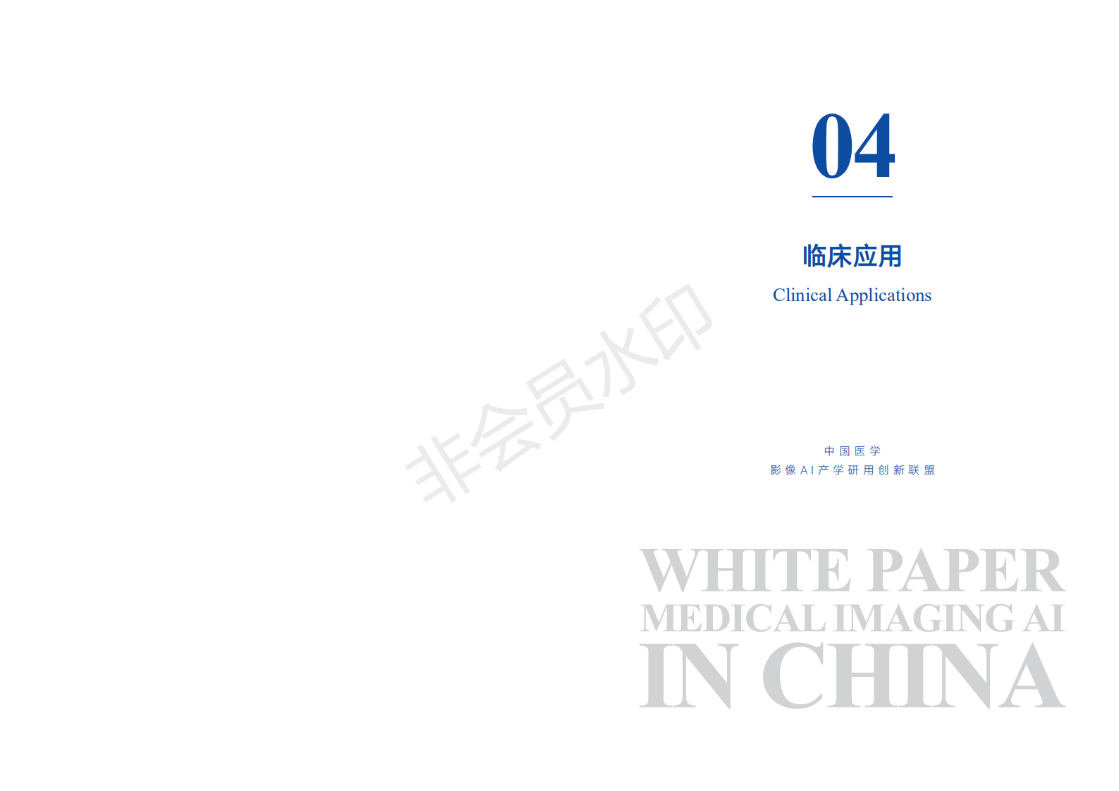 中国医学影像AI白皮书 下载-肽度TIMEDOO