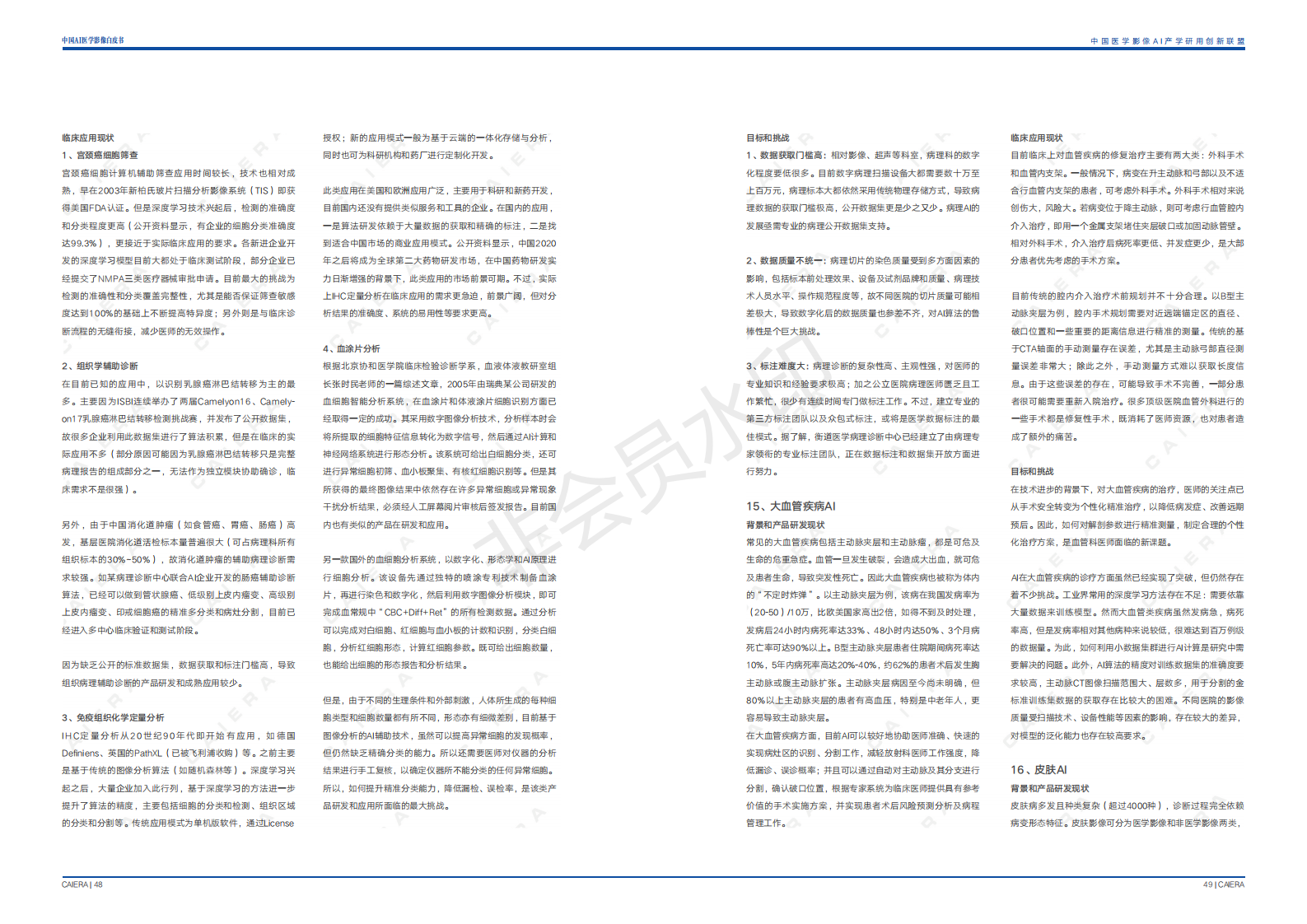 中国医学影像AI白皮书 下载-肽度TIMEDOO