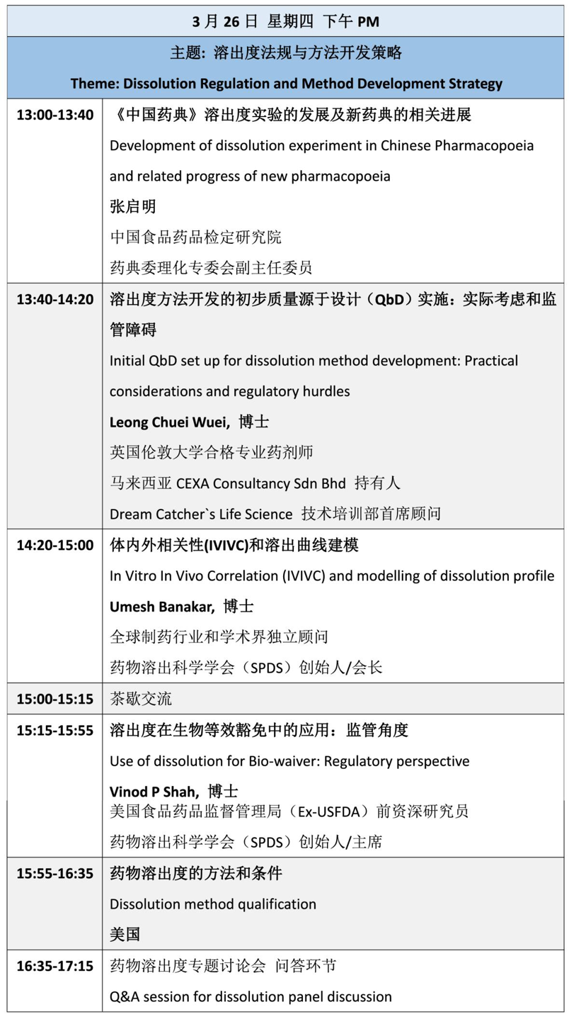 2020年3月26-27日·南京·Disso China 2020溶出中国 · 国际学术研讨会-肽度TIMEDOO