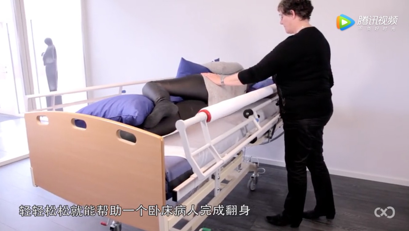 可以自动滚动床单的床，让卧床病人轻松翻身，解放看护人员-肽度TIMEDOO