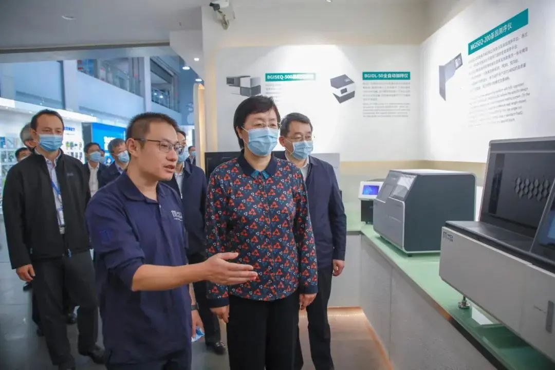 国家药监局局长焦红前往武汉华大调研-肽度TIMEDOO