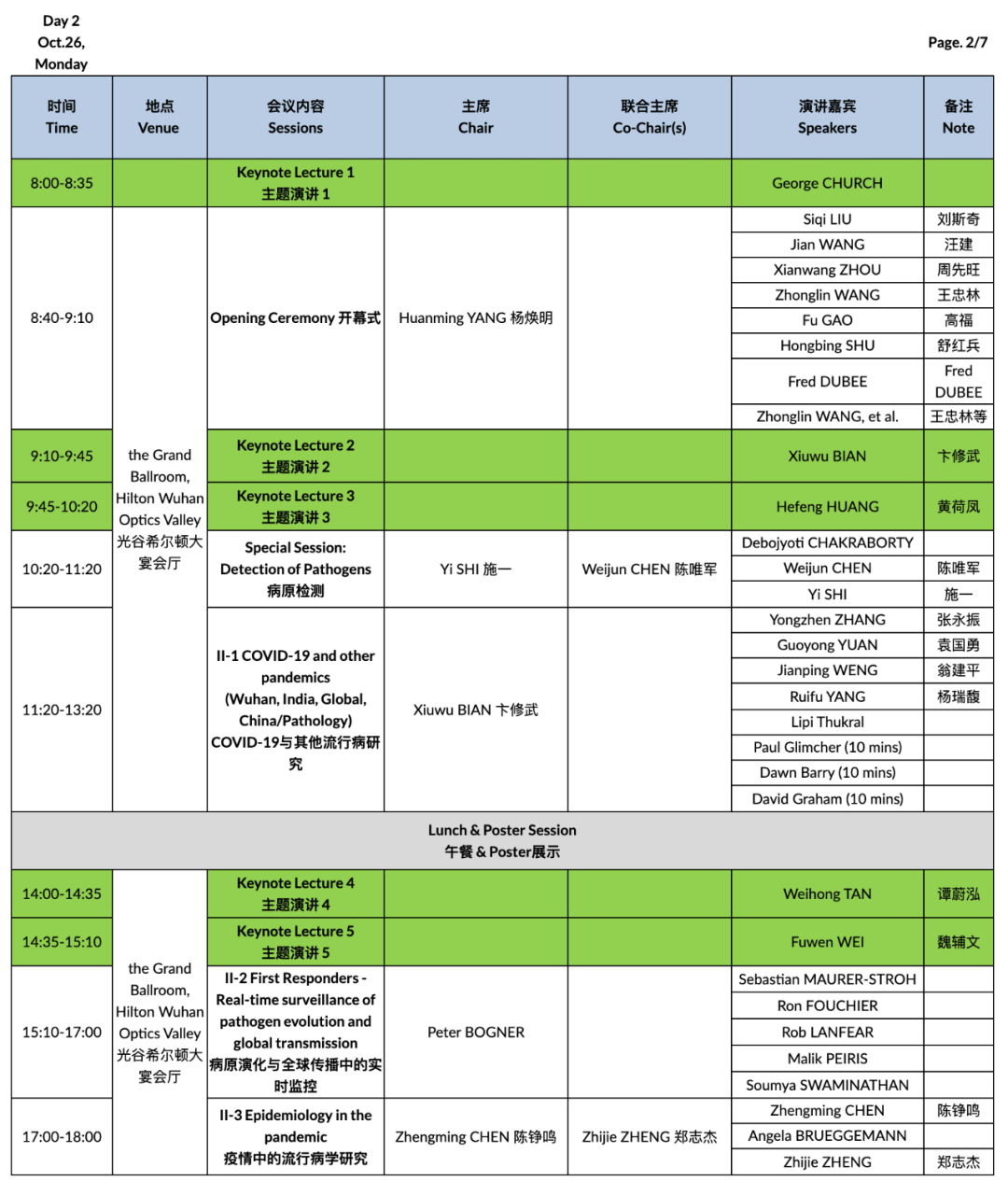 第十五届国际基因组学大会(ICG-15)2020年10月25日-31日在中国武汉举行-肽度TIMEDOO
