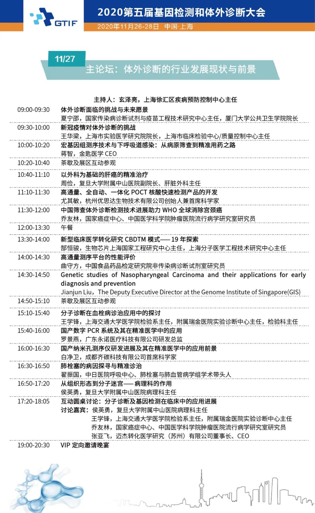 终版日程大公开 | WPMCS第五届全球精准医疗（中国）峰会门票优惠即将截止！-肽度TIMEDOO