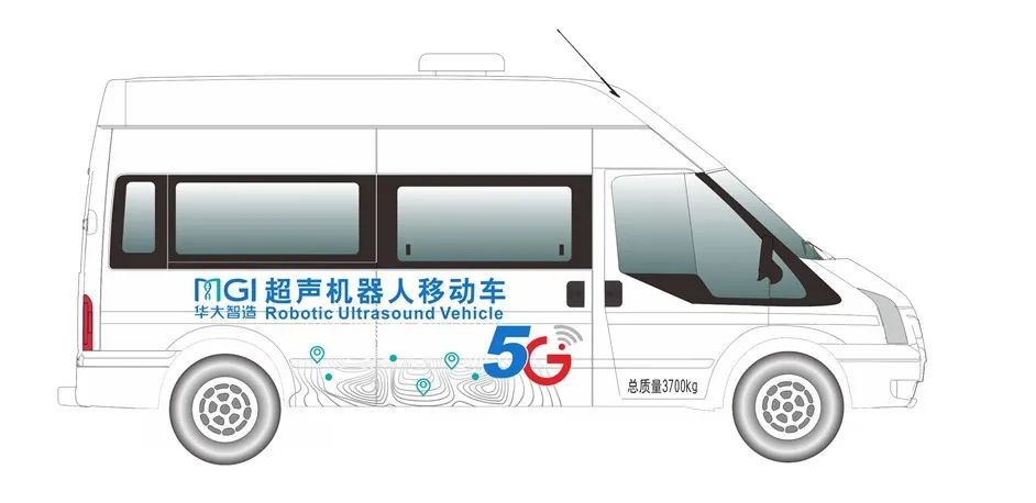 华大智造5G超声机器人移动车正式交付！