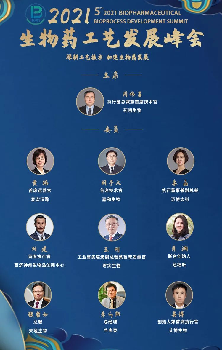 618福利活动 | 2021第五届生物药工艺发展峰会BPD-肽度TIMEDOO