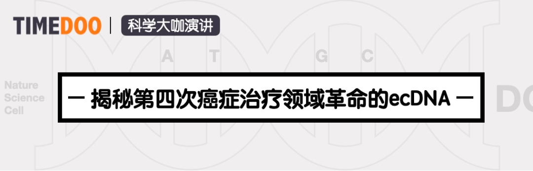 吴思涵国内首场肿瘤ecDNA学术报告|深度揭秘半个世纪ecDNA的研究成果及突破性进展-肽度TIMEDOO