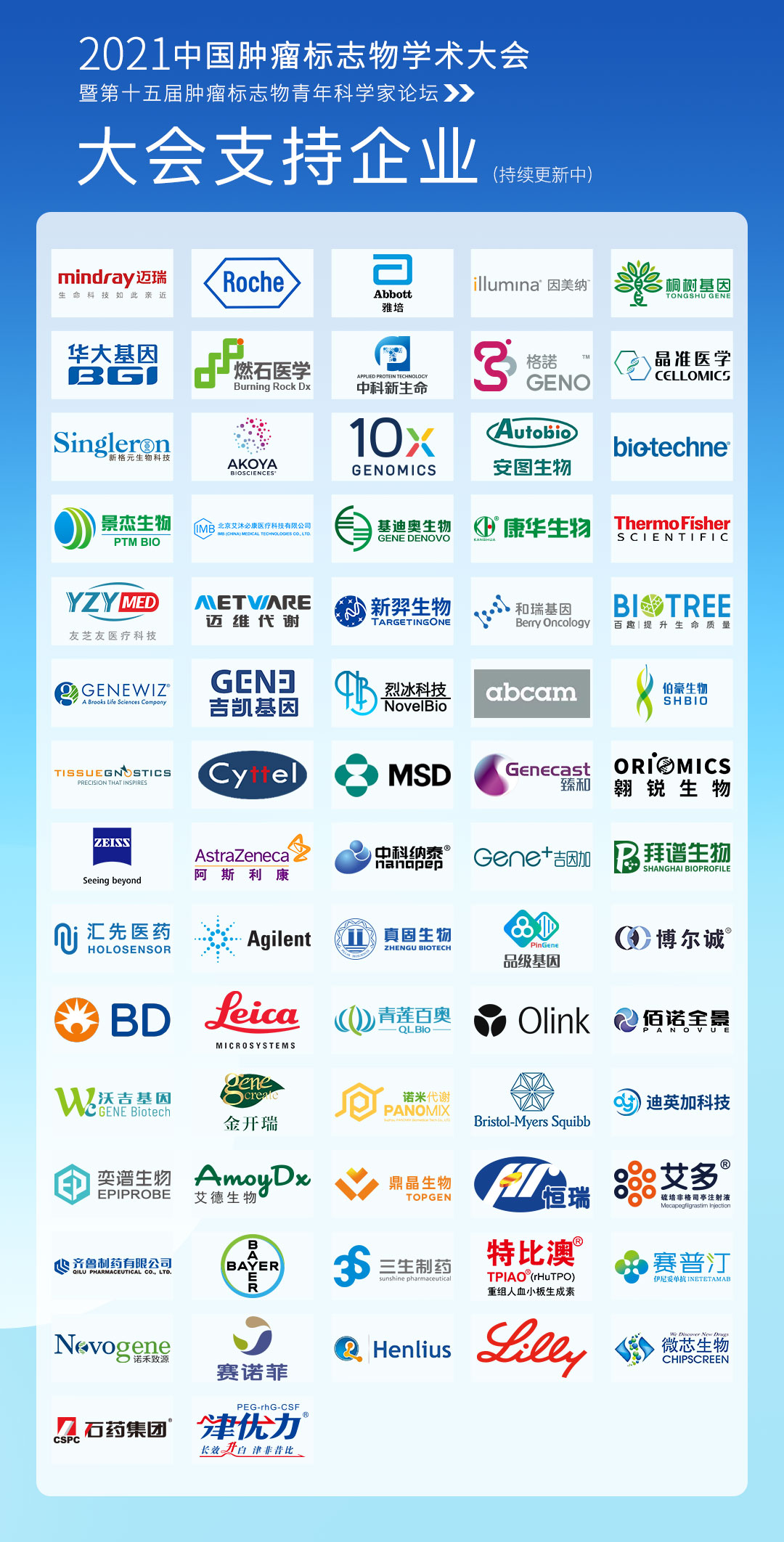 CCTB大会重磅官宣!2021中国肿瘤标志物学术大会第三轮通知-肽度TIMEDOO