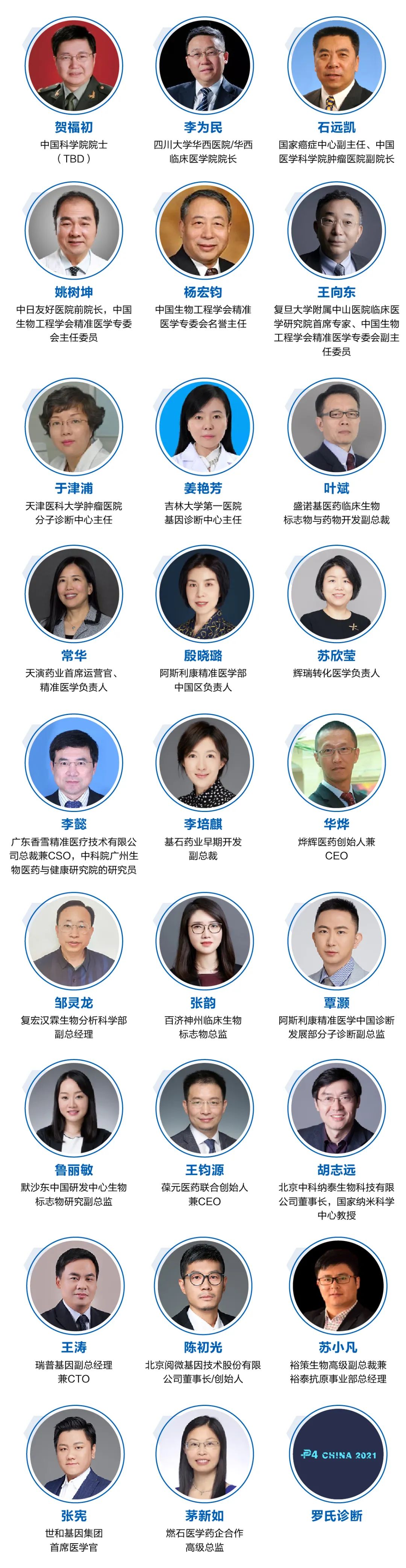 贯穿肿瘤全周期:从早筛/早诊,到免疫靶向治疗CDx与预后监测,P4 2021嘉宾全阵容重磅首发!-肽度TIMEDOO