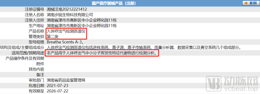 首张呼气检测NMPA证!全球首款呼出气检测质谱仪获批,1min完成VOCs精准快检-肽度TIMEDOO