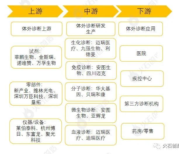 产研发布 | 体外诊断产业链图谱及产业分布图-肽度TIMEDOO