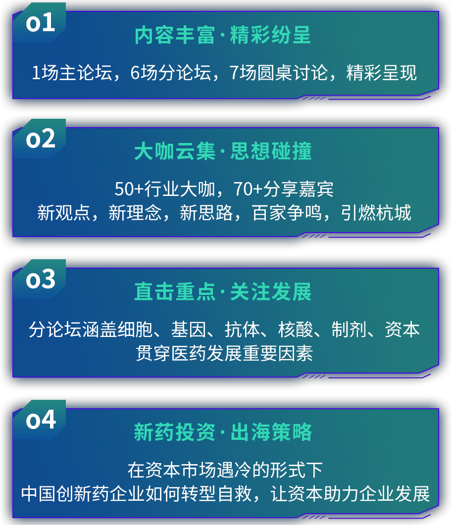 大咖齐聚|第六届国际生物医药(杭州)创新峰会,6月杭州见!-肽度TIMEDOO