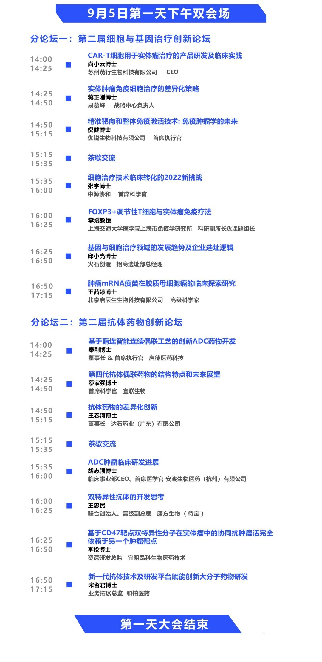 金秋相聚魔都 - 第二届生物医药创新峰会2022(9月5-6日)即将召开-肽度TIMEDOO