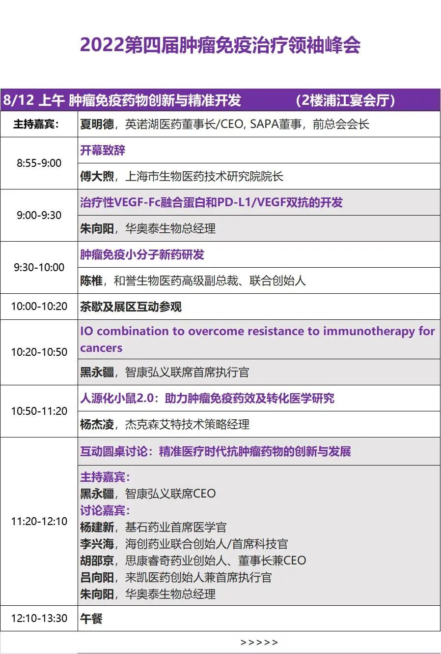 倒计时6天！WPMCS齐聚百位临床大咖&药企领袖讲者！9大专题论坛日程全公开！-肽度TIMEDOO
