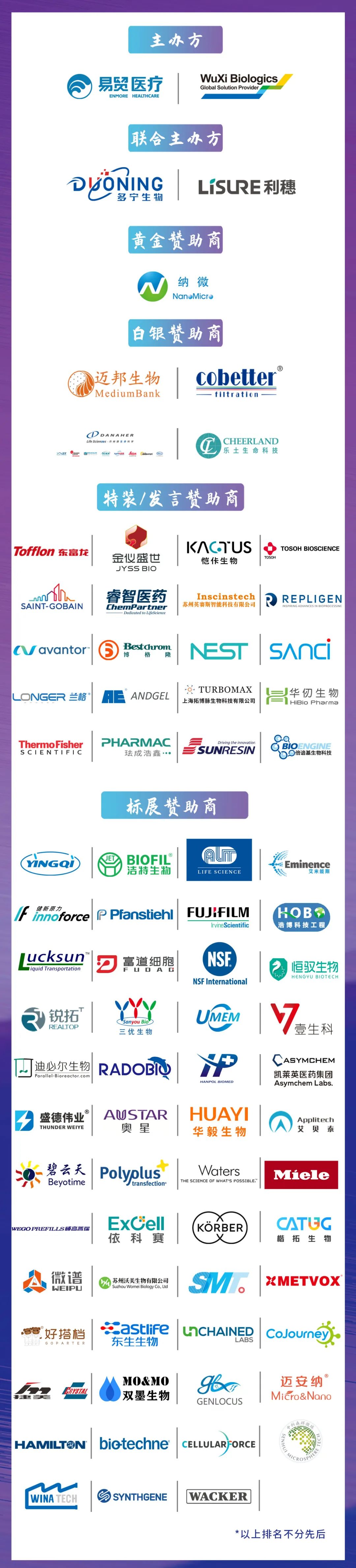 最新千人报名名单公布!——2022第六届生物药工艺发展峰会BPD-肽度TIMEDOO