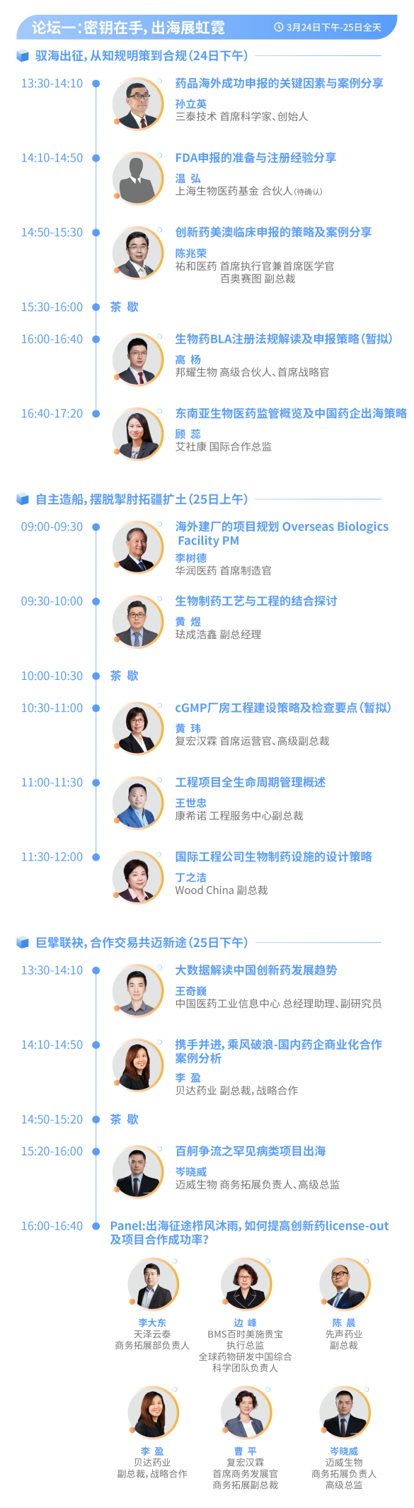 最新议程 | 聚焦创新出海 助推数智工艺发展！药明、百济、复宏汉霖、先声、和铂等大咖济济荟萃-肽度TIMEDOO