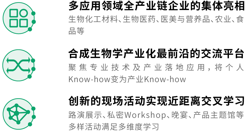 【大会倒计时11天!】完整议程公开—合成生物学产业嘉年华即将开幕!-肽度TIMEDOO