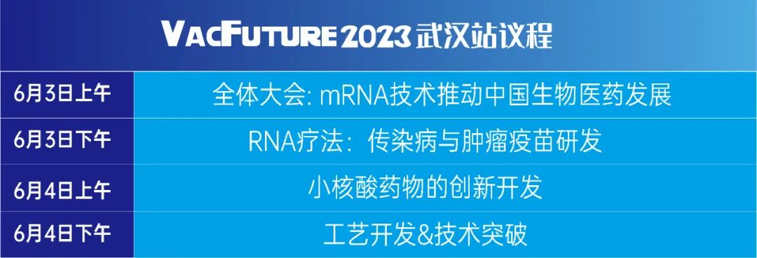 倒计时9天!相约武汉,第二届RNA疗法和新型疫苗产业峰会,这个6月精彩继续!-肽度TIMEDOO