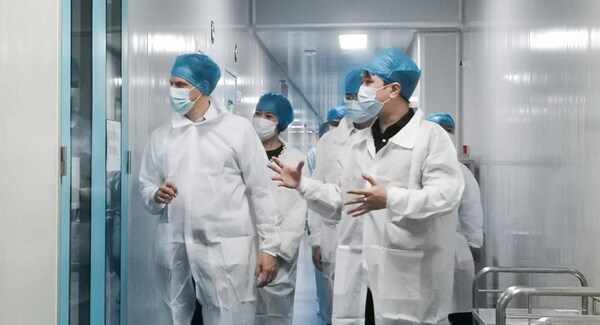 丹纳赫团队走访云舟生物生产基地 云舟生物和丹纳赫生命科学平台建立战略合作-肽度TIMEDOO