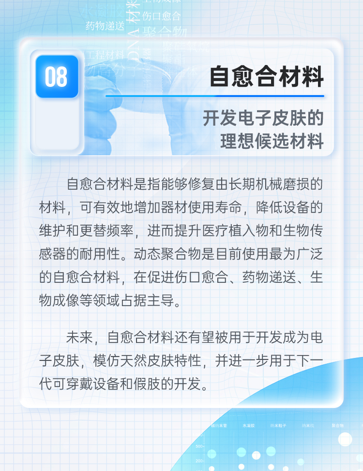 “最值得关注的十大生物健康材料”发布-肽度TIMEDOO