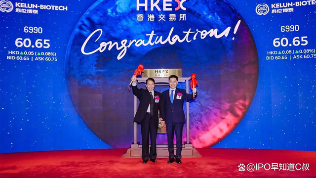 科伦博泰正式登陆港交所：近两年港股生物医药领域最大IPO