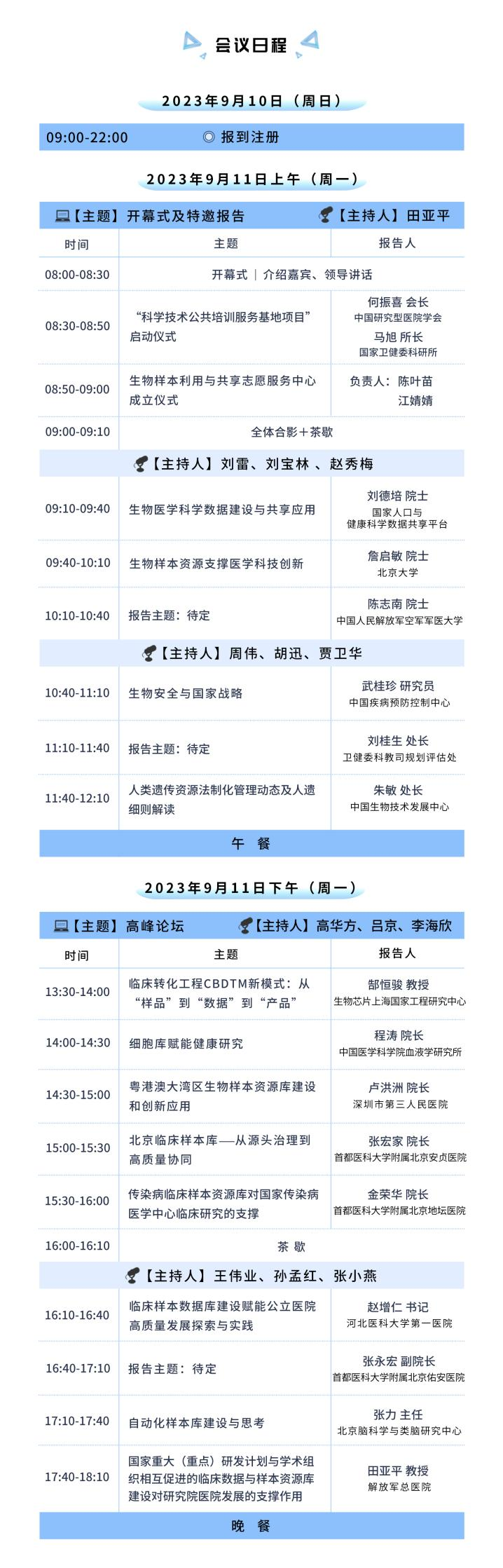 2023年9月10-13日·北京·中国研究型医院学会临床数据与样本资源库专业委员会学术大会-肽度TIMEDOO