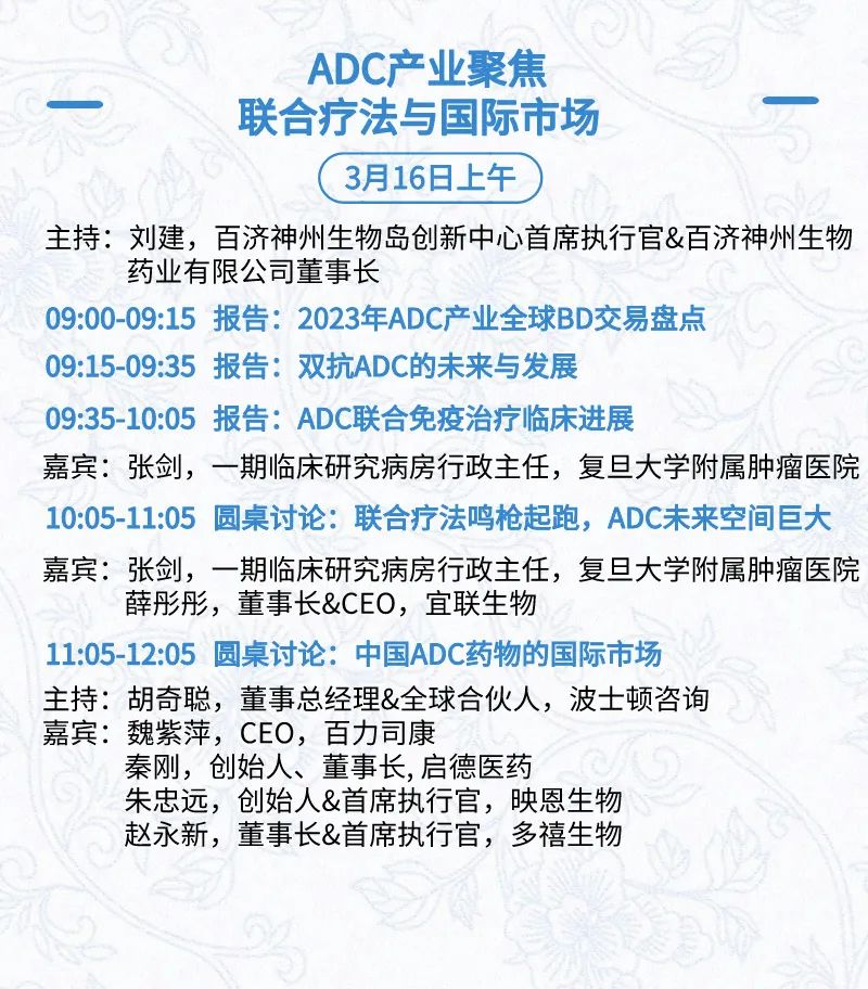 全日程+提纲首次公开，三万人盛会等你加入 | BIOCHINA2024(EBC)-肽度TIMEDOO