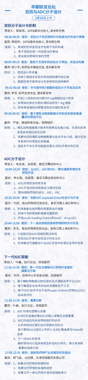 全日程+提纲首次公开,三万人盛会等你加入 | BIOCHINA2024(EBC)-肽度TIMEDOO