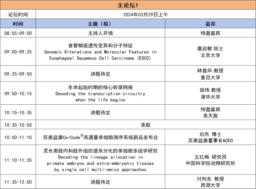 2024年3月29-30日·深圳·第二届TICSSO国际单细胞及空间组学大会-肽度TIMEDOO