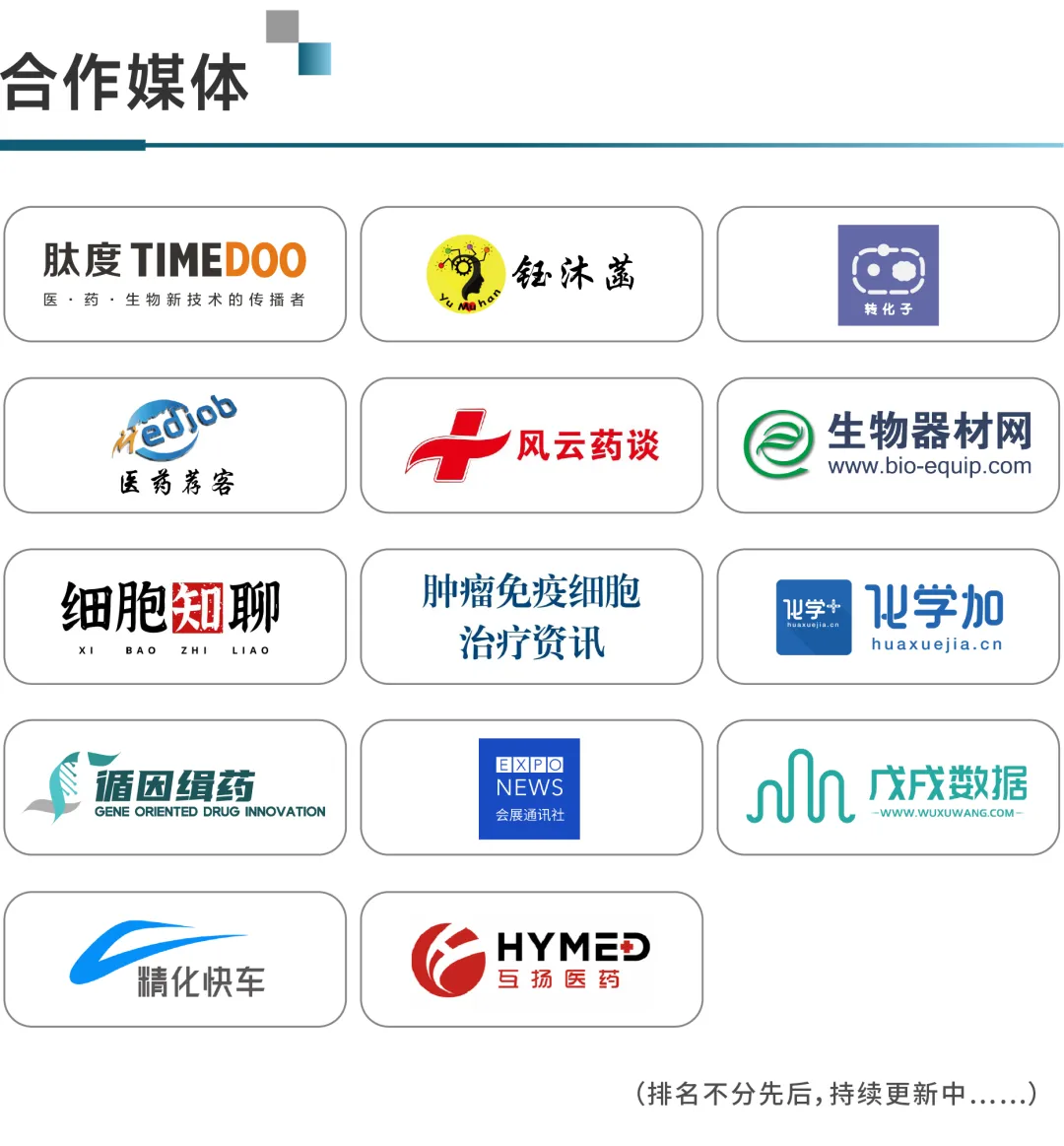 2024年10月12-13日·上海·第12届国际核酸编码化合物库研讨会-肽度TIMEDOO