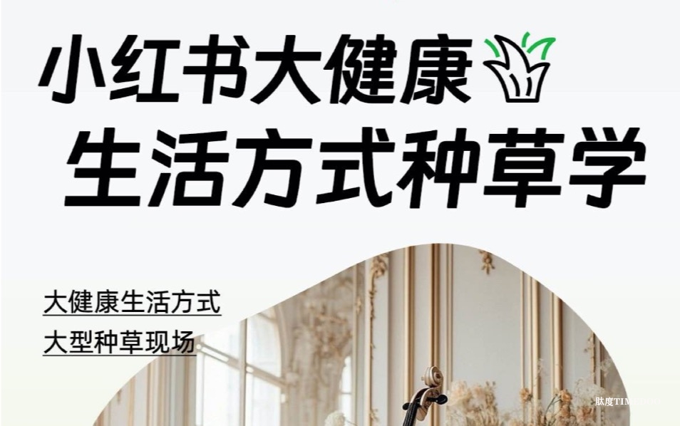 8月20日|小红书大健康生活方式种草学：个人IP训练营
