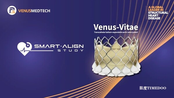 领跑新一代球扩干瓣TAVR | 启明医疗Venus-Vitae SMART-ALIGN国际多中心关键性临床首两例患者成功植入-肽度TIMEDOO