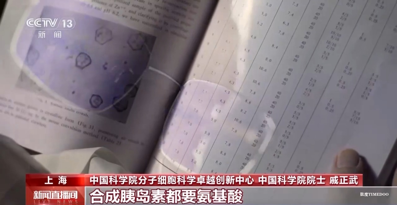 敢“啃”硬骨头 他带领团队合成了牛胰岛素-肽度TIMEDOO
