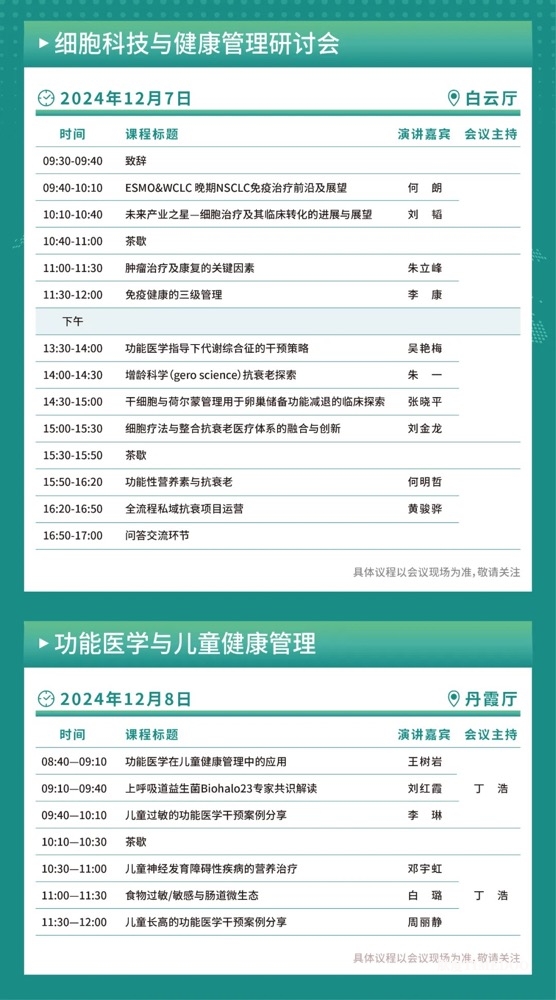 2024年12月6-8日·广州·第二届广州国际健康管理创新大会-肽度TIMEDOO