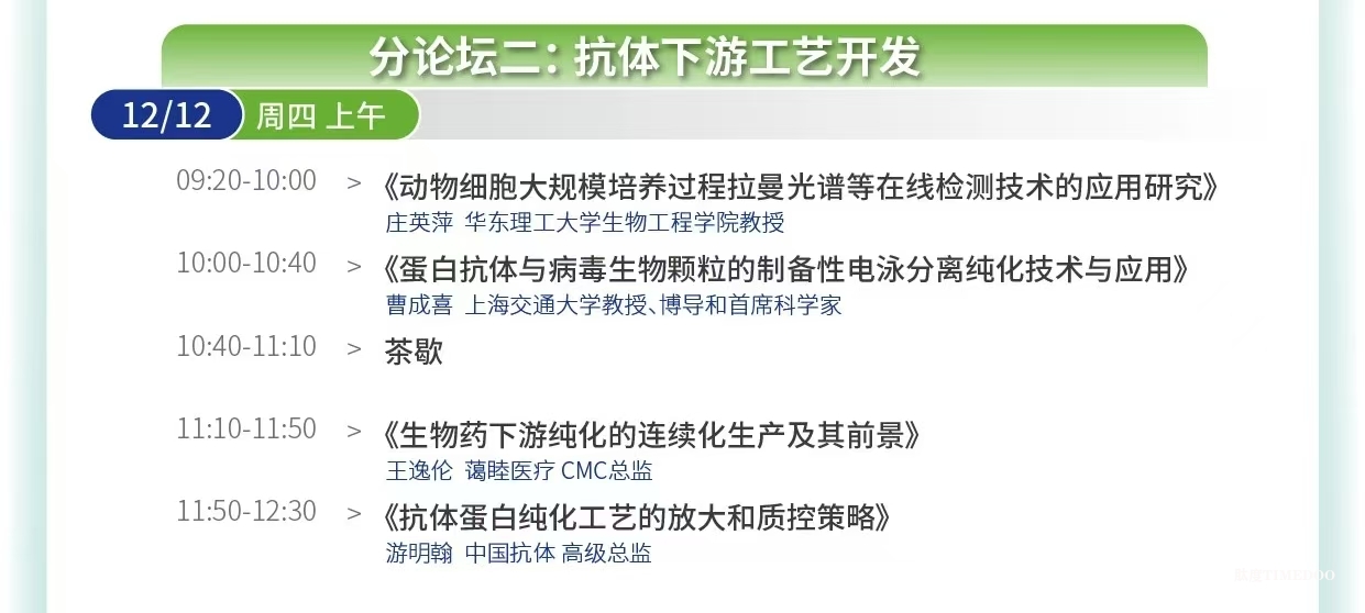 大会倒计时!12场主题论坛&70余位行业领军者经验之谈-拥抱全球创新工艺&生物工程新技术!-肽度TIMEDOO