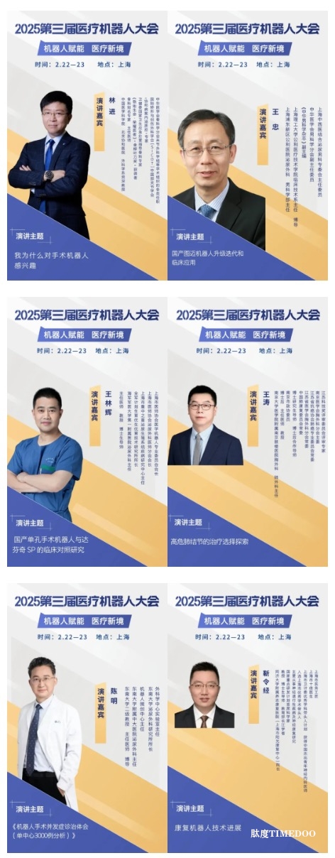 探秘机器人医疗新纪元,2025第三届医疗机器人大会已进入倒计时!-肽度TIMEDOO