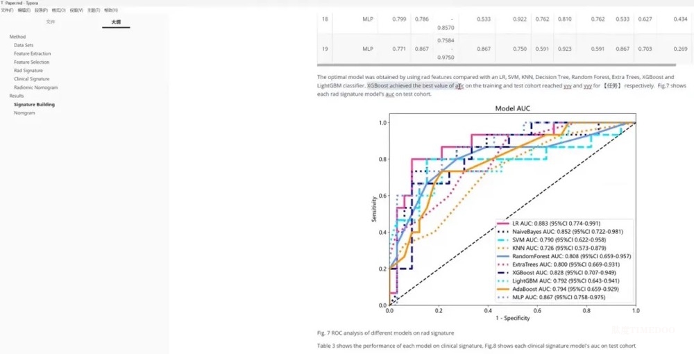 医学博士毕业论文做影像组学应如何选择技术方案-肽度TIMEDOO