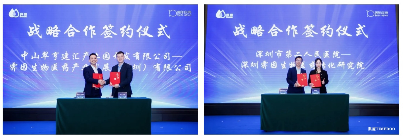 霁彩华年,因梦同行—— 庆祝霁因研究院成立十周年-肽度TIMEDOO