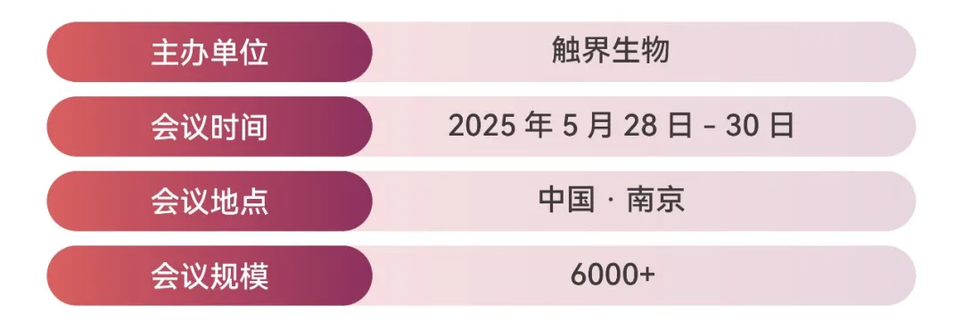 2025年5月28-30日·南京·CGCS 2025-第六届国际细胞与基因治疗中国峰会暨展览会-肽度TIMEDOO